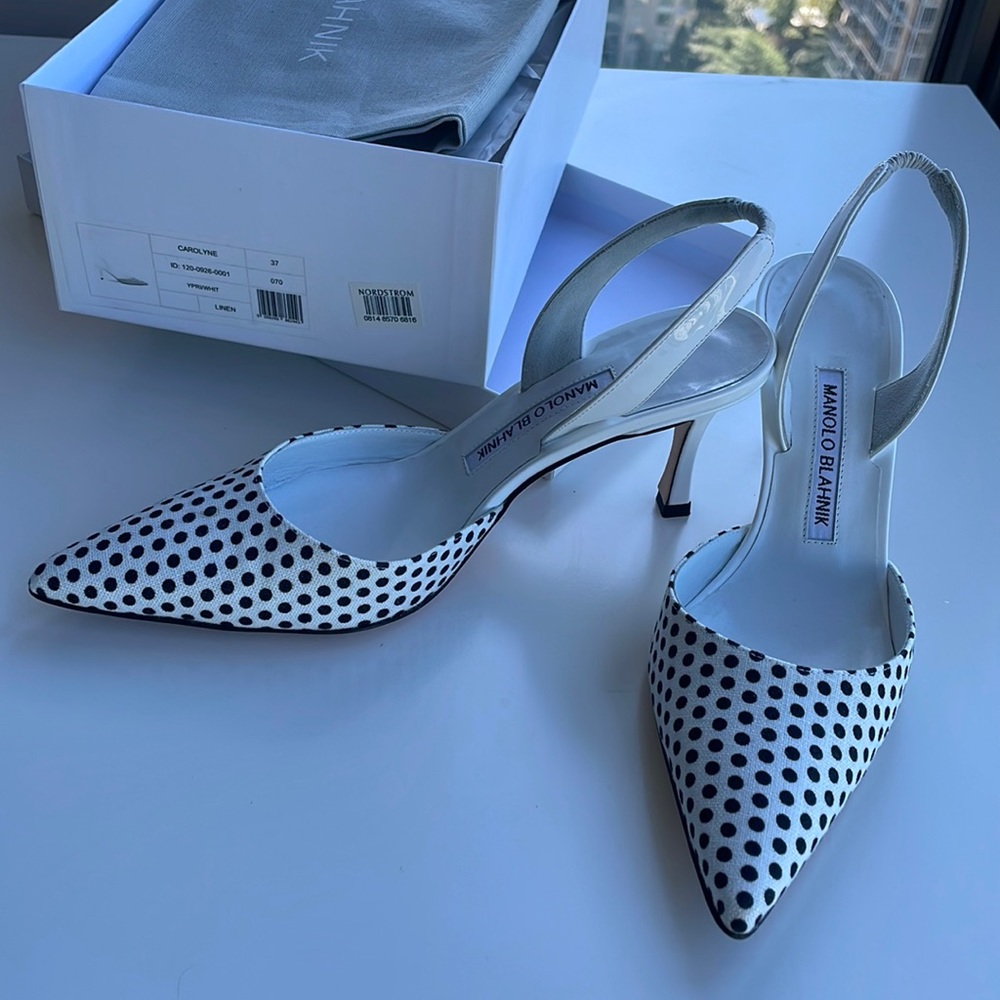 Manolo Blahnik Slingback / Brand New